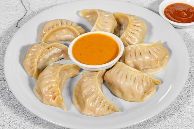Steamed MOMO.