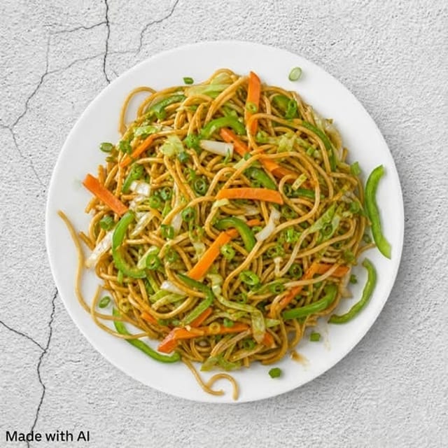 Sadeko Vegetable Chow Mein.