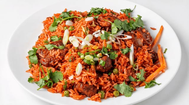 Vegetable Fried Rice.
