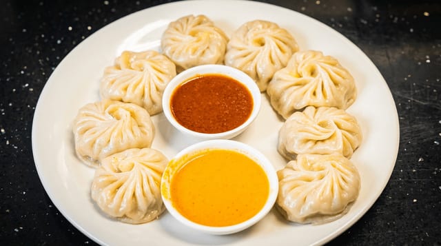 Buff Steamed MOMO.