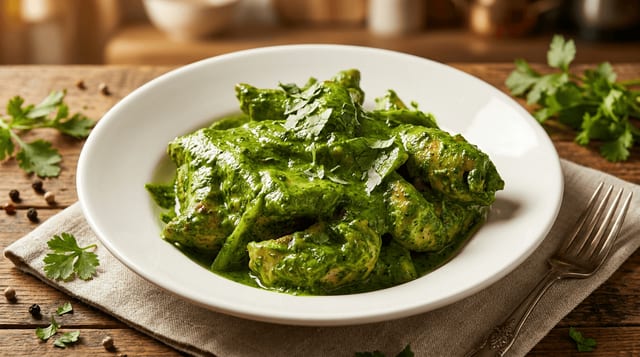 Hariyali Tikka MOMO.