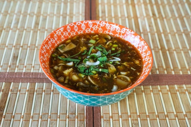 Hot & Sour Soup.